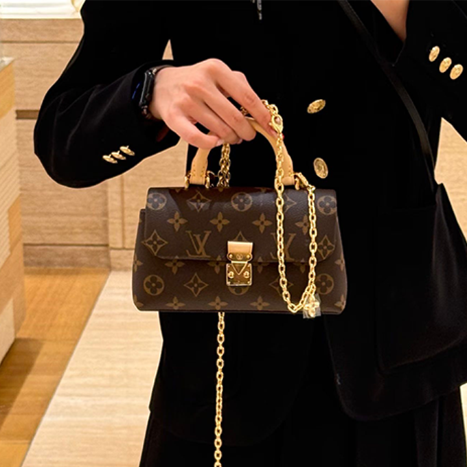 lv louis vuitton nano madeleine hand bag #m28426